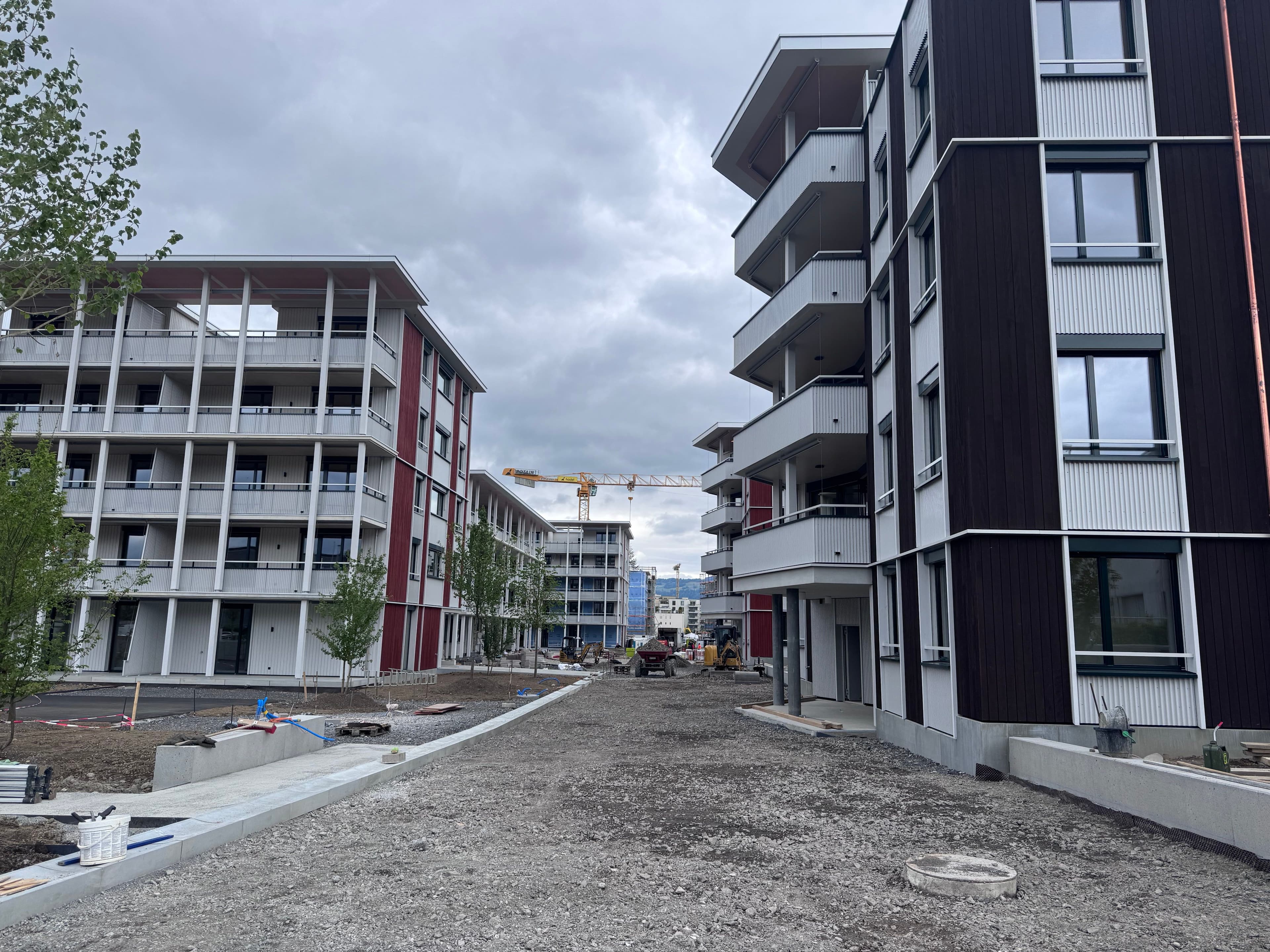 Neubau preisgünstiger Wohnungen in Zug